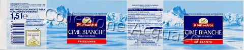 Cime Bianche (x Tesori dell'Arca) (analisi 2000)  PET Friz 1,5 L