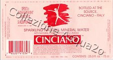 Cinciano (anno produzione 1993) Exp USA vetro Friz 0,75 L