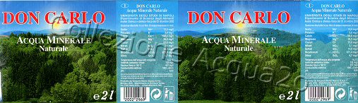 Don Carlo (analisi 2003) - x Lidl - PET Nat 2,0 L [100505]
