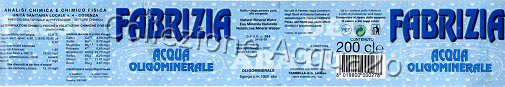 Fabrizia, Passo dell'Abate (analisi 1998) Pet Nat 2,0 L