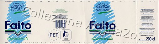 Faito (analisi 1991) Pet Nat 2,0 L