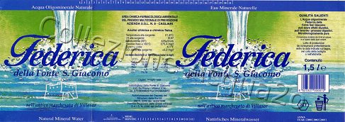 Federica della Fonte S. Giacomo (analisi 1998) pet Nat 1,5 L