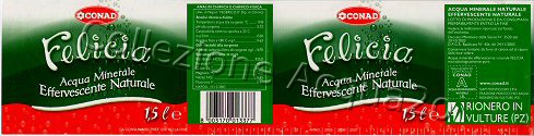 Felicia x Conad (analisi 2003) PET Nat 1,5 L