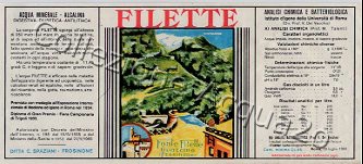 Filette (analisi 1969) vetro Friz 0,45 L