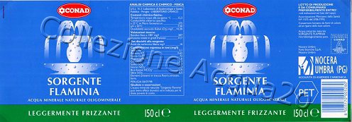 Sorgente Flaminia (analisi 1998) -Conad- pet Leg Friz 1,5 L