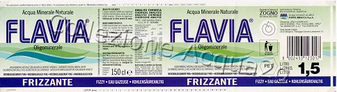 Flavia (analisi 1997) PET Friz 1,5 L