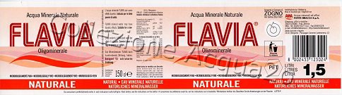Flavia (analisi 1999) PET Nat 1,5 L