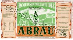 Fonte Abrau (analisi 1991) vetro N 0,92 L