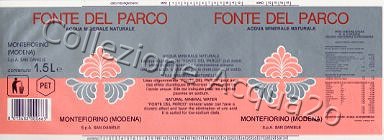 Fonte del Parco (analisi 1992) pet Nat 1,5 L