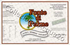 Fonte di Palme (analisi 2000) vetro Friz 0,92 L