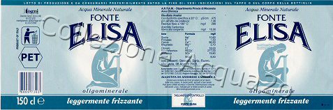 Fonte Elisa (analisi 2003) PET LegFriz 1,5 L