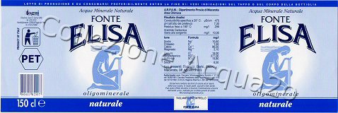 Fonte Elisa (analisi 2003) PET Nat 1,5 L [100405] 