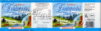 Sorgenti Fontepatri  (analisi 1998) pet Friz 1,5 L