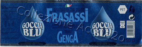 Frasassi Goccia Blu (analisi 2003) -colori metalizzati- PET Friz 1,5 L +1,0 L + 0,5 L [070405]