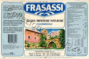 Frasassi (analisi 1985) VE Nat 0,92 L [070405]
