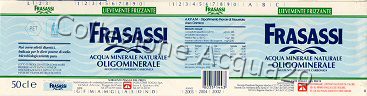 Frasassi, Sorgente Piagge del Prete (analisi 2000) PET LegFriz 0,5 L [070405]
