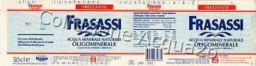 Frasassi, Sorgente Piagge del Prete (analisi 1996) PET Friz 0,5 L [070405]