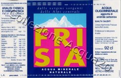 Frisia (analisi 1999) vetro Friz 0,92 L + Nat 0,92 L