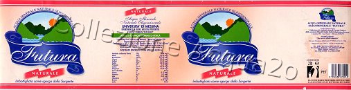 Futura, Sorgenti Dipodi (analisi 1998) PET Nat 2,0 L