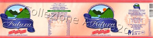 Futura, Sorgenti Dipodi (analisi 2003) PET Nat 2,0 L