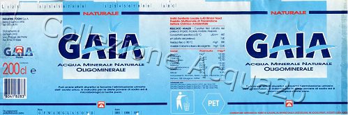 Gaia (analisi 1994) pet Nat 2,0 L