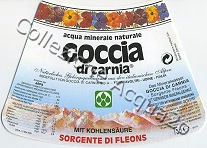 Goccia di Carnia Sorgente di Fleons -Exp Germany- (analisi 2001) VE Friz 0,75 L [031007]