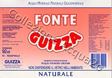 Fonte Guizza (analisi 1994) vetro Nat 0,92 L