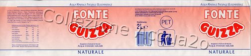 Fonte Guizza (analisi 2000) pet Nat 2,0 L