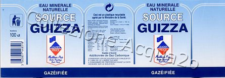 Source Guizza (analisi 1994) Exp France pet Friz 1,0 L + 0,5 L