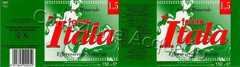 Fonte Itala (analisi 1999) PET Nat 1,5 L
