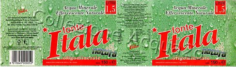 Fonte Itala (analisi 2001) -Natura- PET Nat 1,5 L