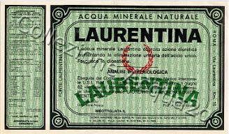 Laurentina (analisi 1982) vetro Friz 0,92 L
