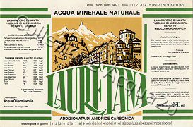 Lauretana (analisi 1985) VE Friz 0,92 L [010605]