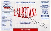 Lauretana (analisi 1997) vetro Friz 0,75 L