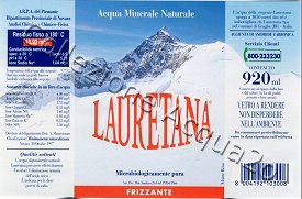 Lauretana (analisi 1997) vetro Friz 0,92 L + 1,5 L + 0,46 L