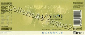 Levico Casara (analisi 2005) VE Nat 1,0 L + 0,5 L   [101007]