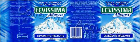 Levissima Allegra (analisi 2000) pet Leg Friz 1,5 L