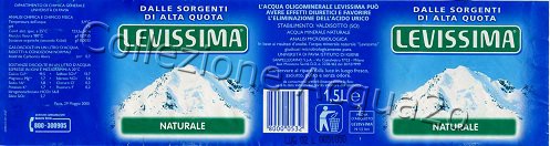 Levissima (analisi 2000) -montgne innevate senza riquadro- PET Nat 1,5 L + 0,5 L