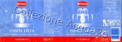 Fonte Lieta (analisi 1998) -Conad- pet Nat 1,5 L