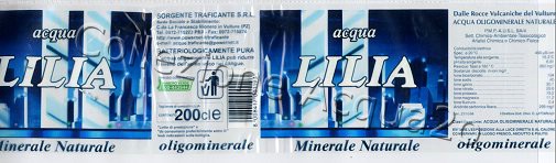 Lilia (analisi 1998) -etichetta trasparente- Pet Nat 2,0 L