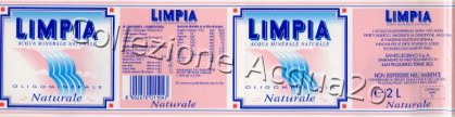 Limpia (analisi 1998) pet Nat 2,0 L + 0,5 L