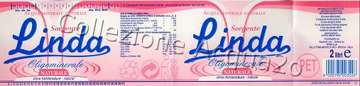 Sorgente Linda (analisi 1998) pet Nat 2,0 L