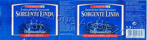 Sorgente Linda (analisi 1998) -x Despar- pet Friz 1,5 L