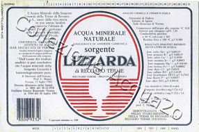 (Fotocopia) Sorgente LIZZARDA (analisi 1982) VE Friz 0,92 L   [191007]