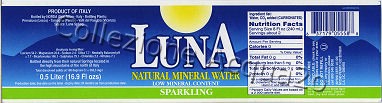 Luna (analisi 1999) EXPUSA Pet 0,5 L   [090602]