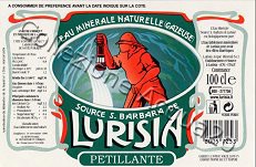 Fonte S. Barbara di Lurisia (analisi 1996) -Exp F- vetro Friz 1,0 L