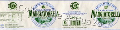 Mangiatorella (analisi 1996) pet Nat 2,0 L + 0,5 L