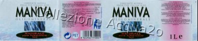 Maniva (analisi 1999) -Sorgente Alpina- pet Nat 1,0 L + 0,5 L