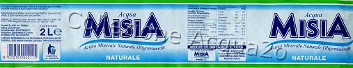 Misia (analisi 1999) Pet Nat 1,5 L