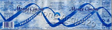 Sorgente Monte Cimone (analisi 1998) "bande a forma d'onda" pet Friz 0,5 L